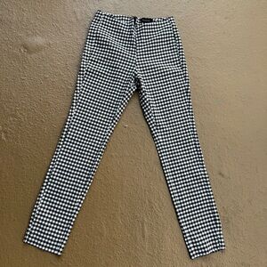 Who What Wear Monochrome Checkered Trousers